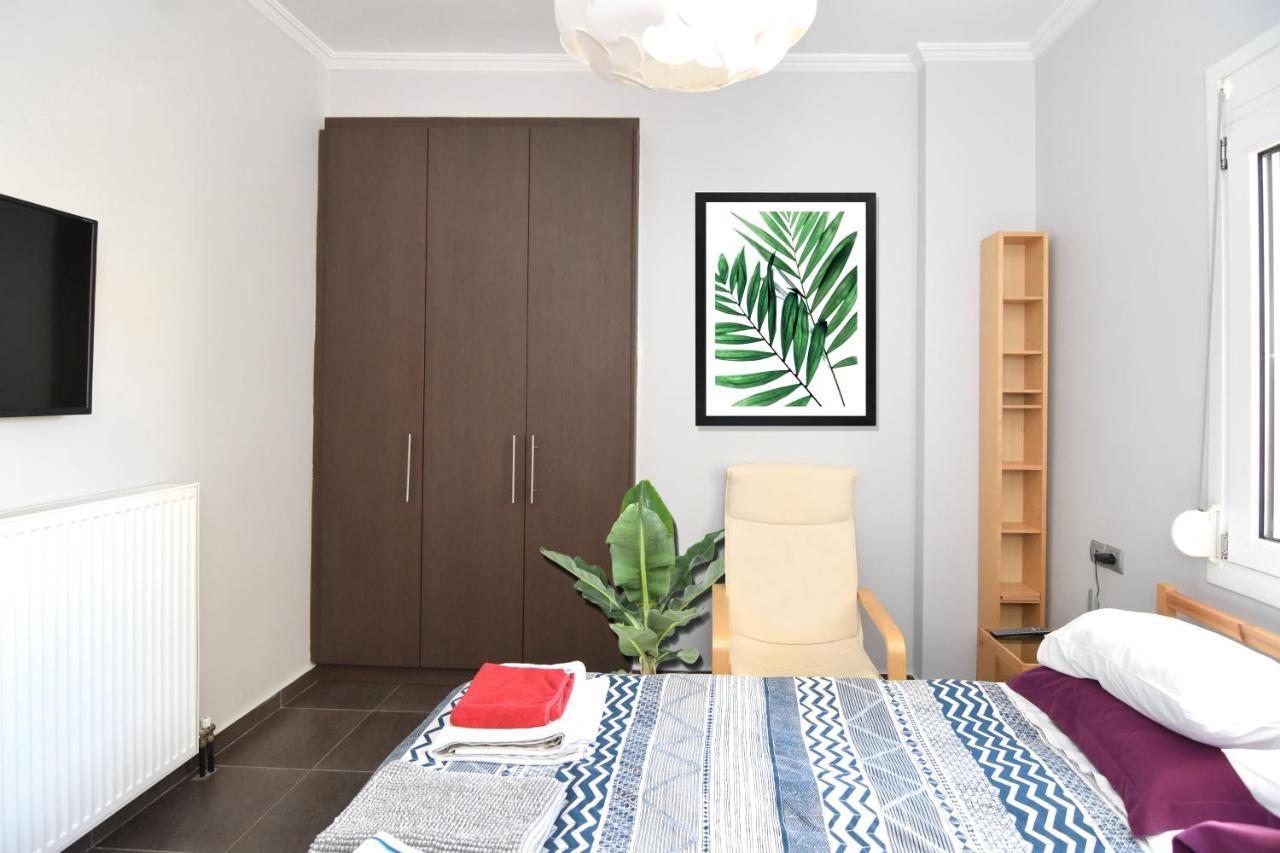 Modern Apartment In The Heart Of The City Lárisa Eksteriør bilde